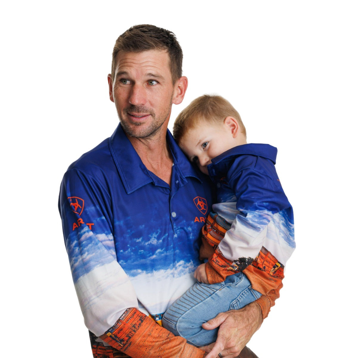 ARIAT UNISEX ROADTRAIN FISHING SHIRT