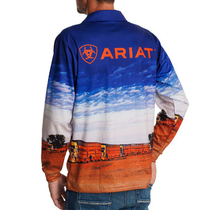 ARIAT UNISEX ROADTRAIN FISHING SHIRT