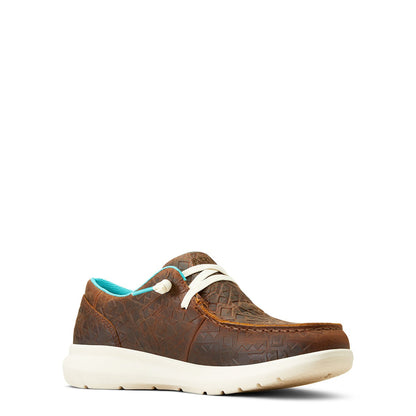 ARIAT WOMENS BLANKET EMBOSS HILO SHOES