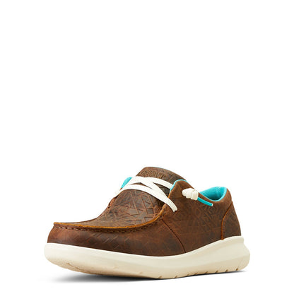 ARIAT WOMENS BLANKET EMBOSS HILO SHOES-Ranges Country