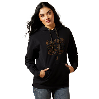 ARIAT WOMENS BOOTED LOGO HOODY