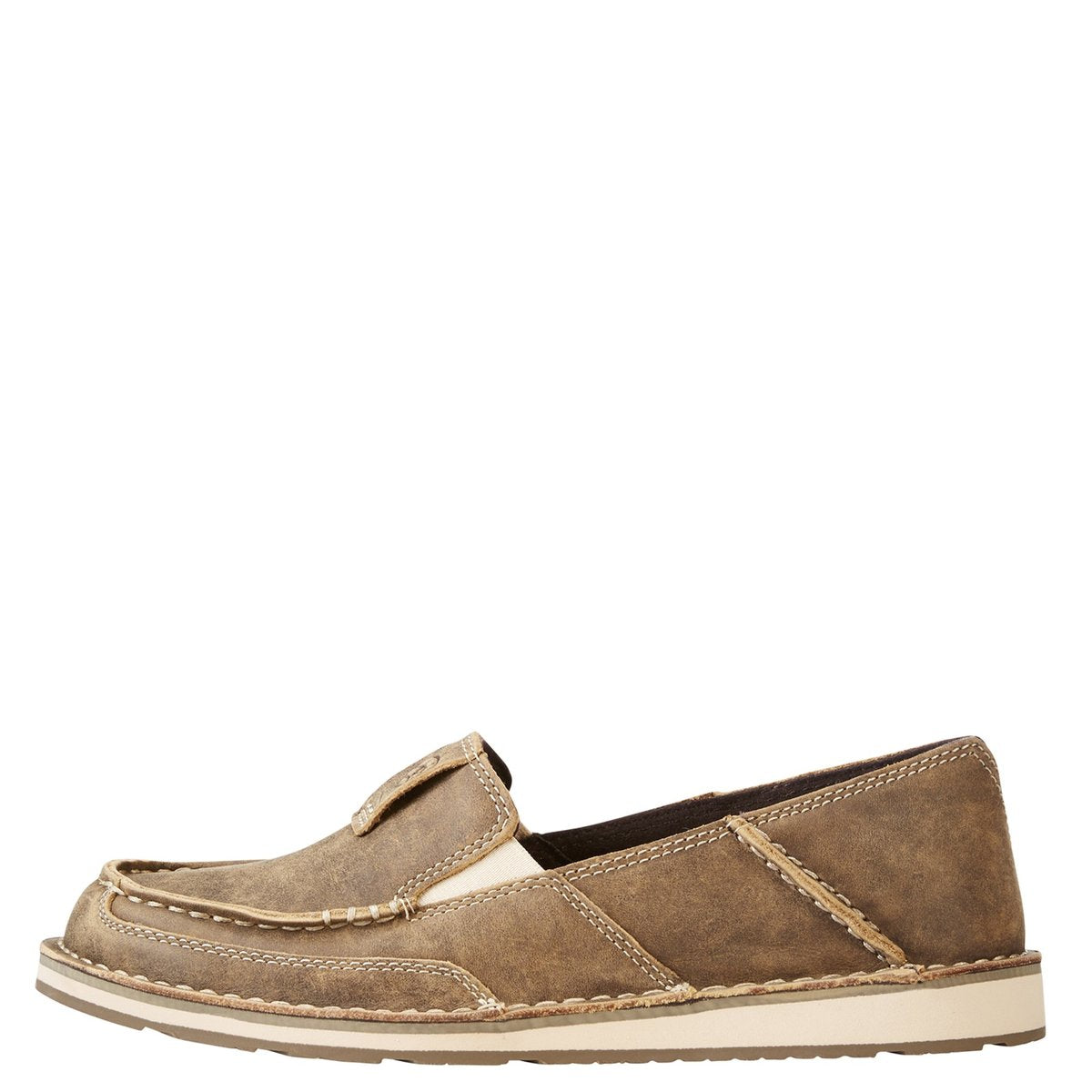 ARIAT WOMENS BROWN BOMBER CRUISER MOCCASINS