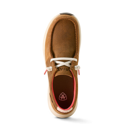 ARIAT WOMENS BUCKEYE H2O WEATHERED HONEY SHOES