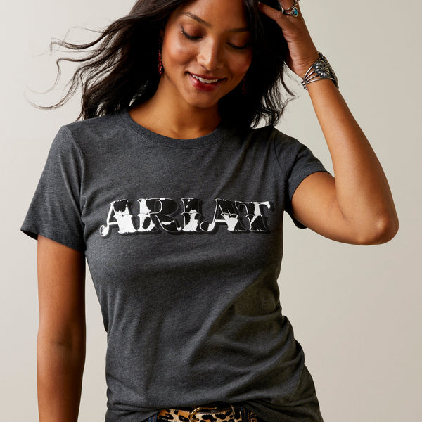 ARIAT WOMENS COW TEE