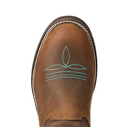 ARIAT WOMENS DELILAH ROUND TOE BOOTS