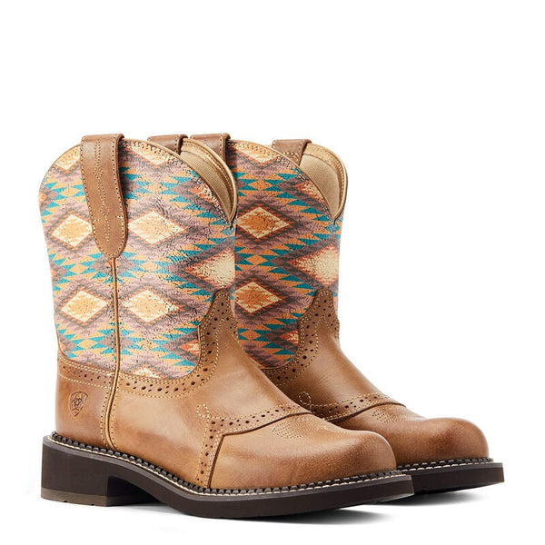 ARIAT WOMENS FATBABY HERITAGE FARRAH BOOTS