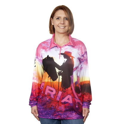 ARIAT WOMENS FISHING SHIRT-Ranges Country