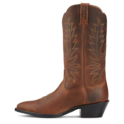 ARIAT WOMENS HERITAGE WESTERN R TOE BOOTS