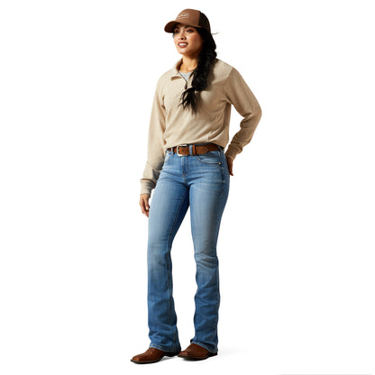 ARIAT WOMENS HIGH RISE BOOT CUT CAMELLIA GLENDALE JEANS