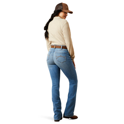 ARIAT WOMENS HIGH RISE BOOT CUT CAMELLIA GLENDALE JEANS