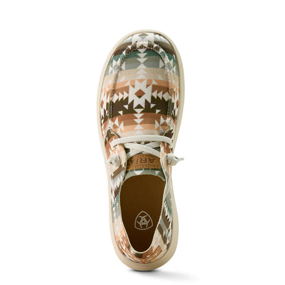 ARIAT WOMENS HILO SOUTHWEST PRINT SHOES
