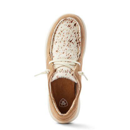 ARIAT WOMENS HILO WALNUT / SPOTTED HAIR ON SHOES