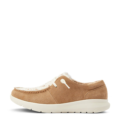 ARIAT WOMENS HILO WALNUT / SPOTTED HAIR ON SHOES