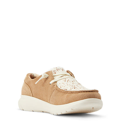 ARIAT WOMENS HILO WALNUT / SPOTTED HAIR ON SHOES