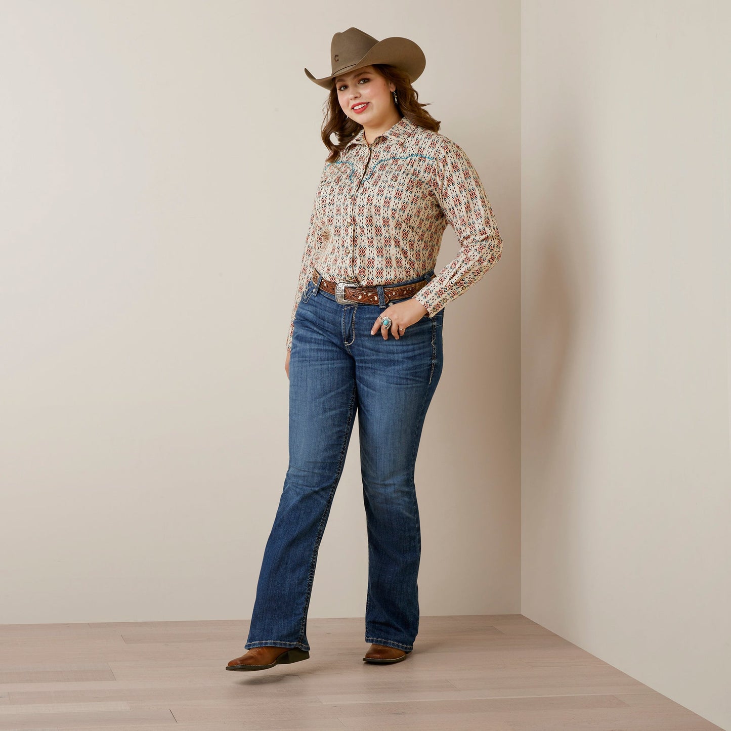 ARIAT WOMENS KIRBY CIMARRON SHIRT