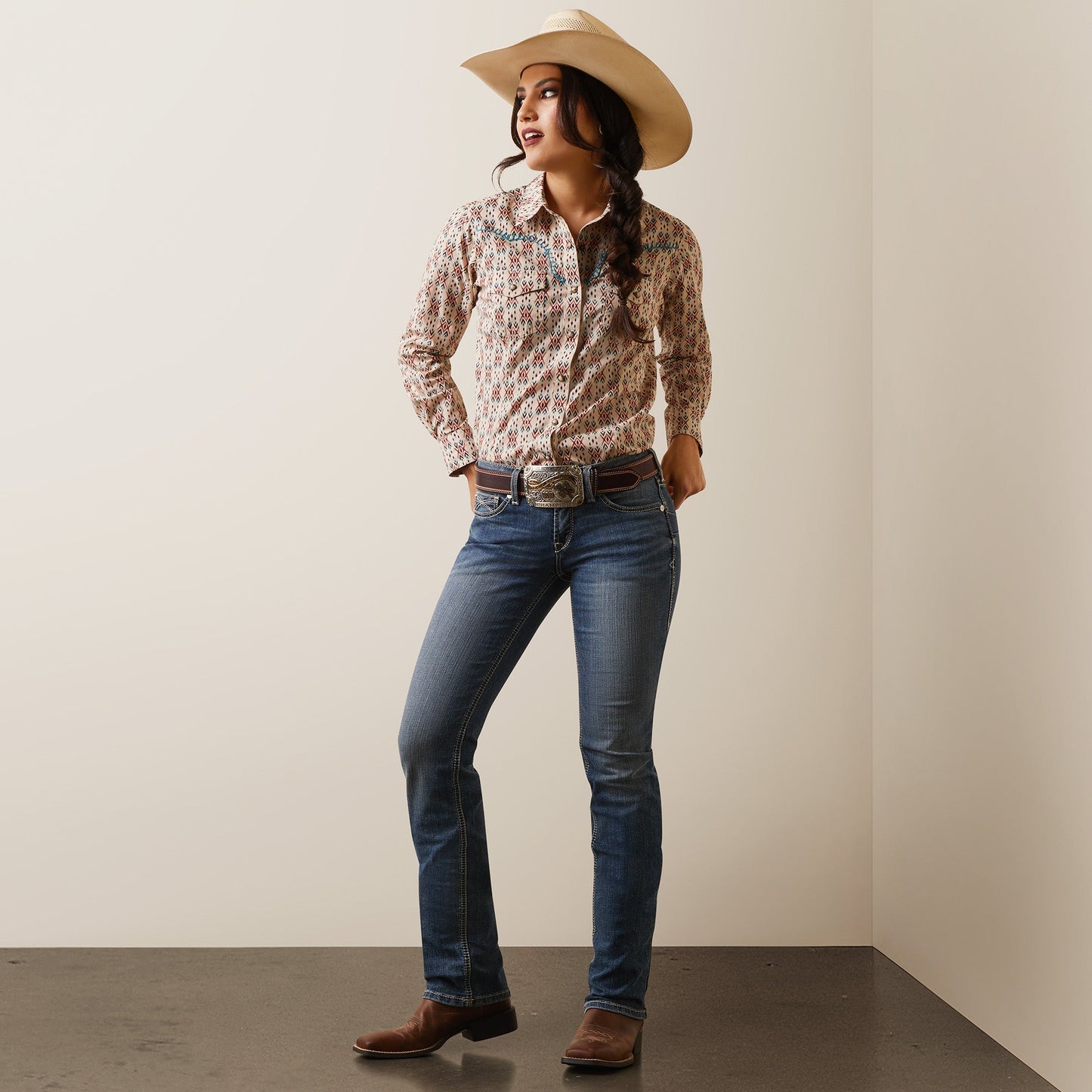 ARIAT WOMENS KIRBY CIMARRON SHIRT