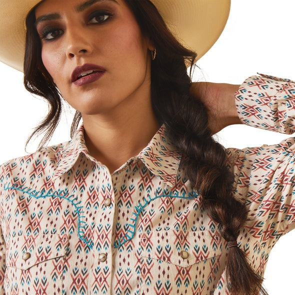ARIAT WOMENS KIRBY CIMARRON SHIRT