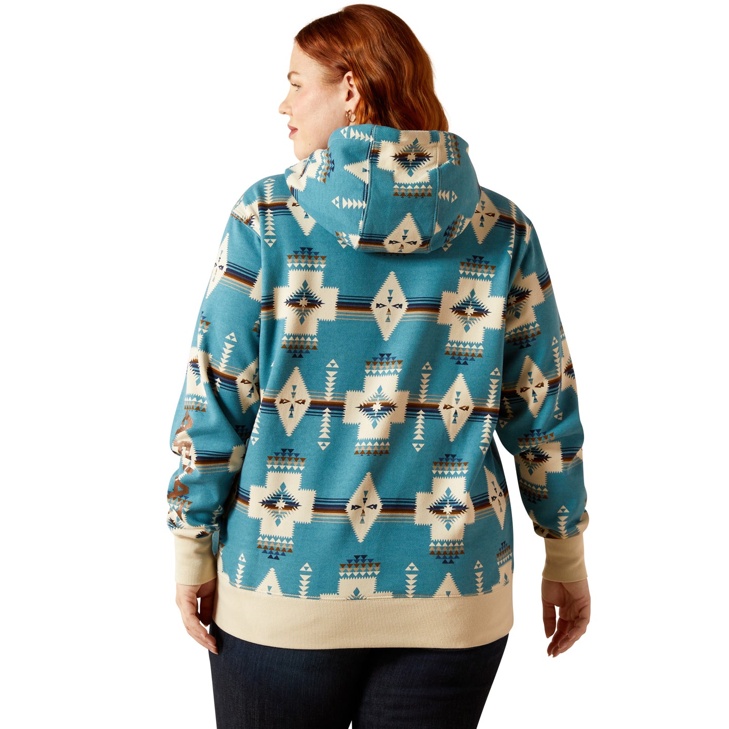 ARIAT WOMENS LOGO 2.0 PRINTED HOODY