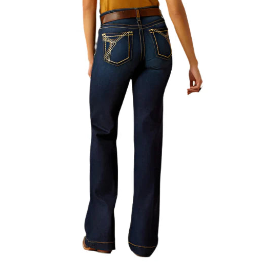 ARIAT WOMENS MID RISE TROUSER LIZZIE PENNYSLYVANIA JEANS-Ranges Country