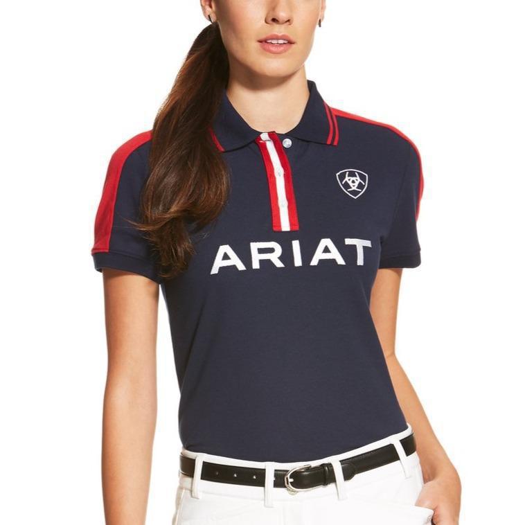 ARIAT WOMENS NEW TEAM SS POLO-Ranges Country