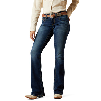 ARIAT WOMENS PERFECT RISE BOOT CUT ADALYNNE BARRYESSA JEANS