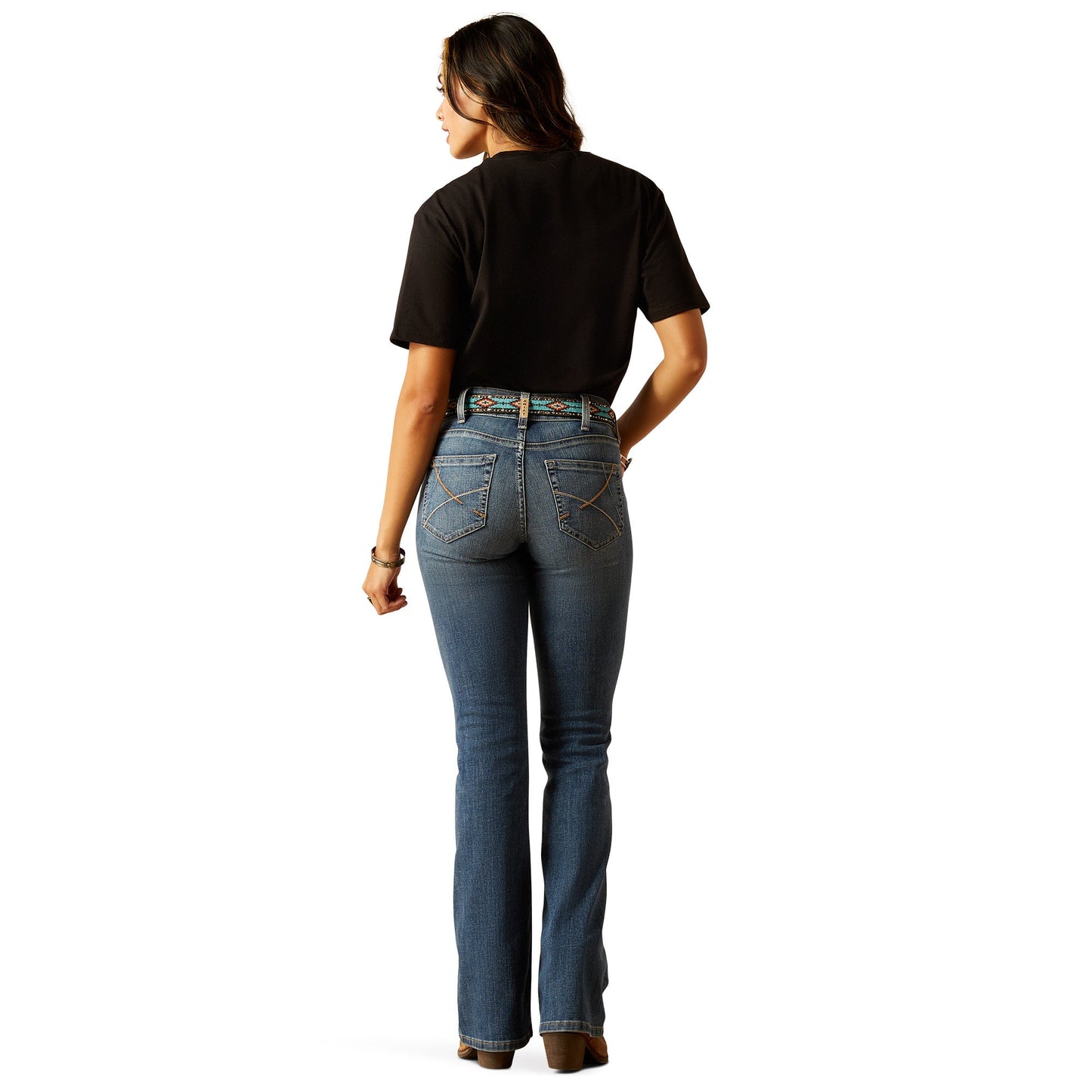 ARIAT WOMENS PERFECT RISE BOOT CUT ELLA TORONTO JEANS