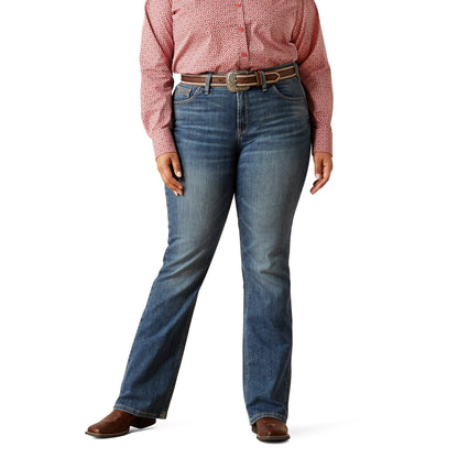 ARIAT WOMENS PERFECT RISE BOOT CUT ELLA TORONTO JEANS