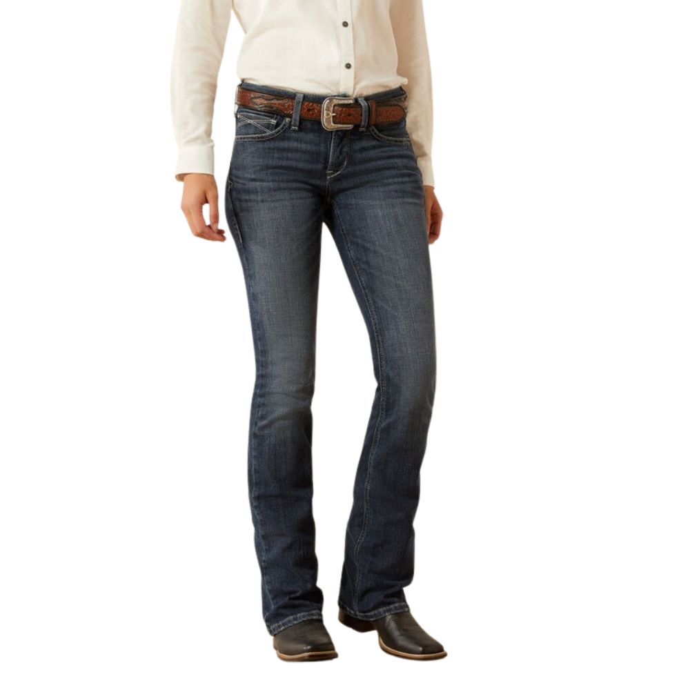 ARIAT WOMENS PERFECT RISE BOOT CUT ESTI MISSOURI JEANS