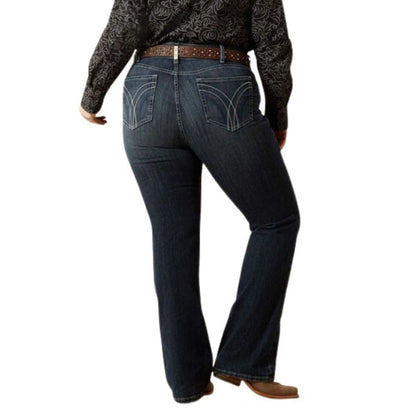 ARIAT WOMENS PERFECT RISE BOOT CUT ESTI MISSOURI JEANS-Ranges Country
