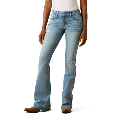 ARIAT WOMENS PERFECT RISE FLARE TAMMY CONNECTICUT JEANS