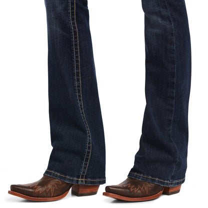 ARIAT WOMENS REAL PERFECT RISE BOOT CUT JEANS