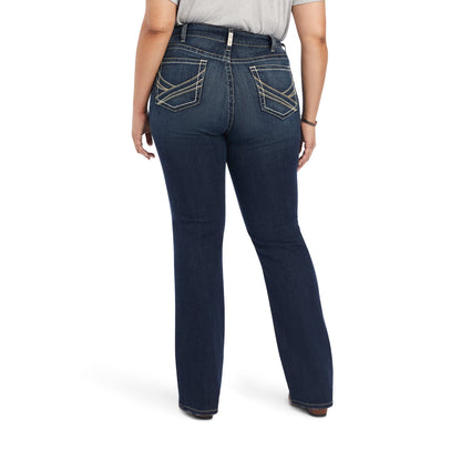ARIAT WOMENS REAL PERFECT RISE BOOT CUT JEANS-Ranges Country