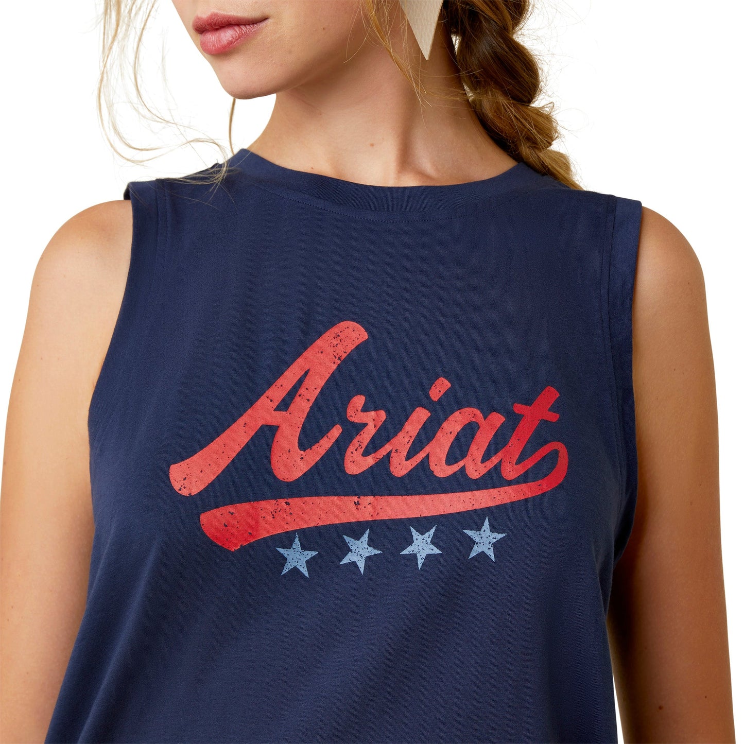 ARIAT WOMENS RETRO SLEEVELESS TANK