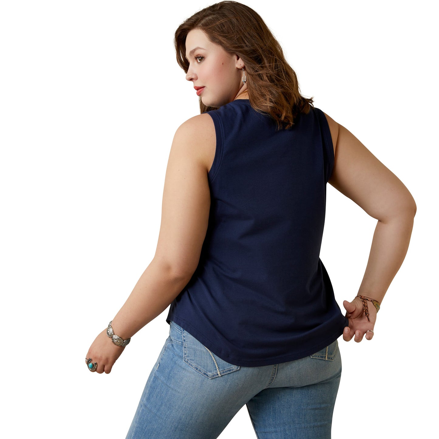 ARIAT WOMENS RETRO SLEEVELESS TANK