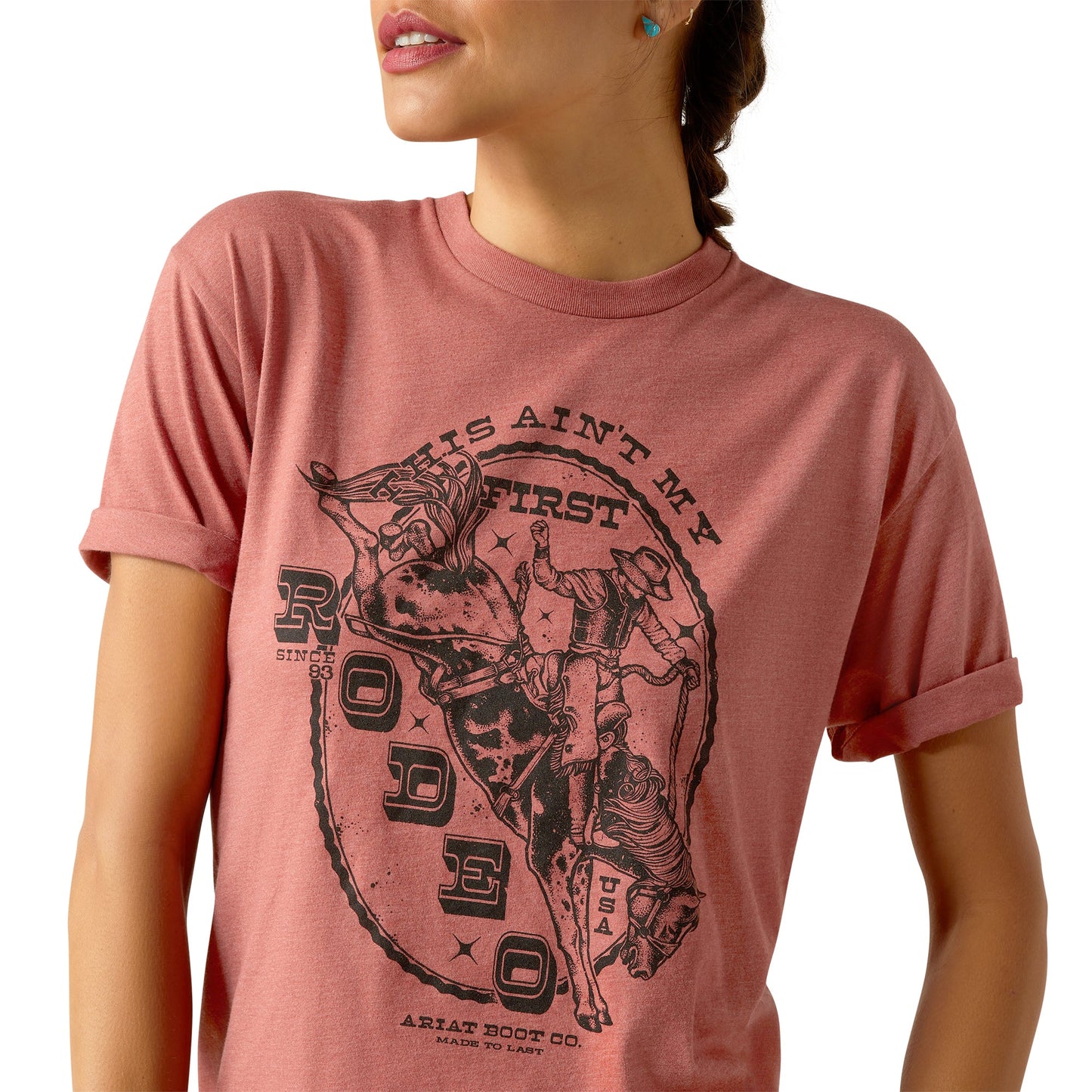 ARIAT WOMENS RODEO FIRST TEE