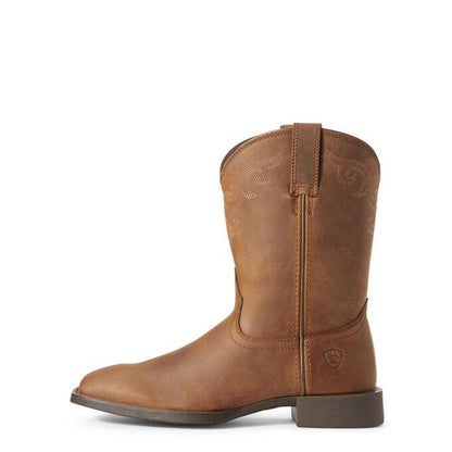 ARIAT WOMENS ROPER WIDE SQUARE TOE BOOTS