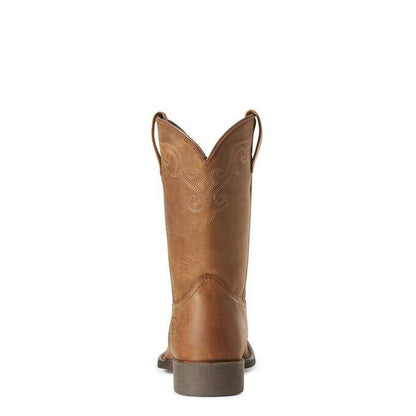 ARIAT WOMENS ROPER WIDE SQUARE TOE BOOTS