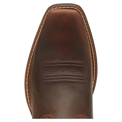 ARIAT WOMENS ROUND UP SQUARE TOE BOOTS