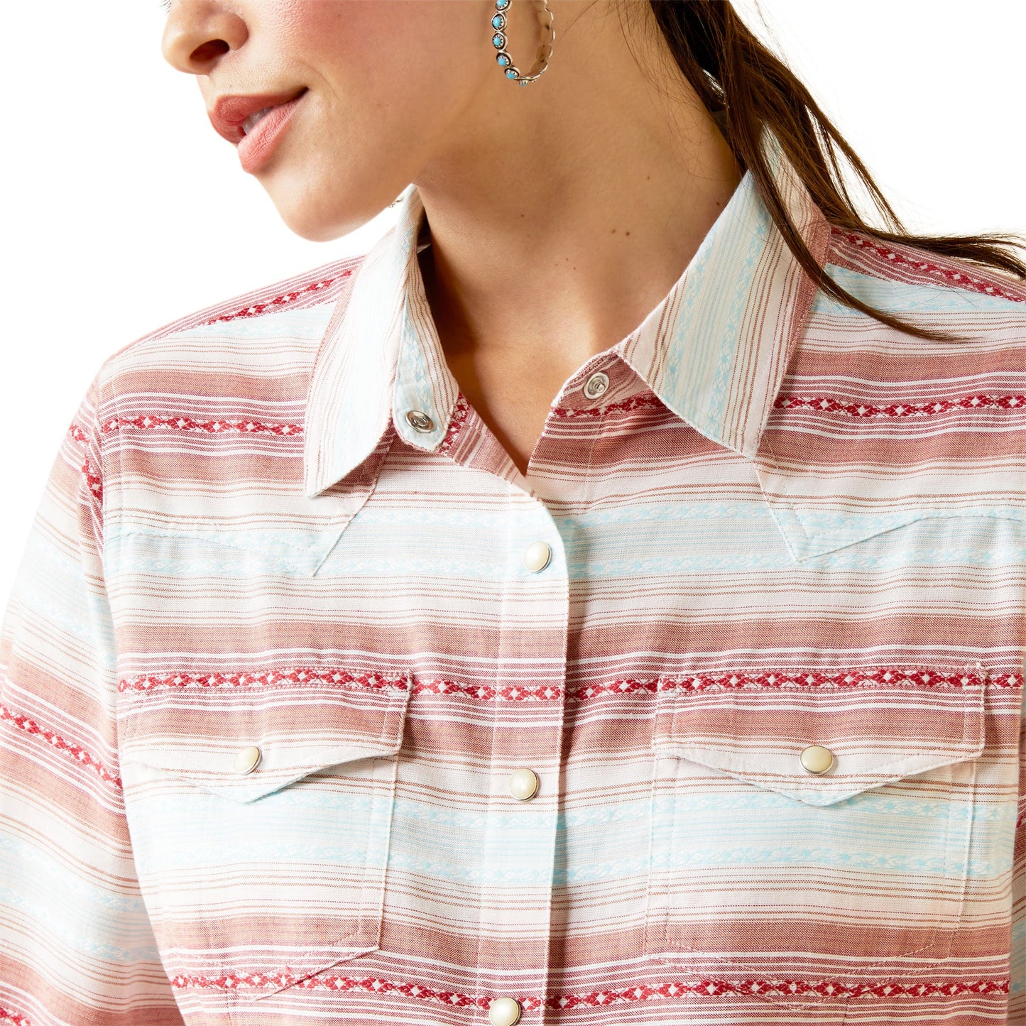 ARIAT WOMENS SAVANNAH SNAP SHIRT