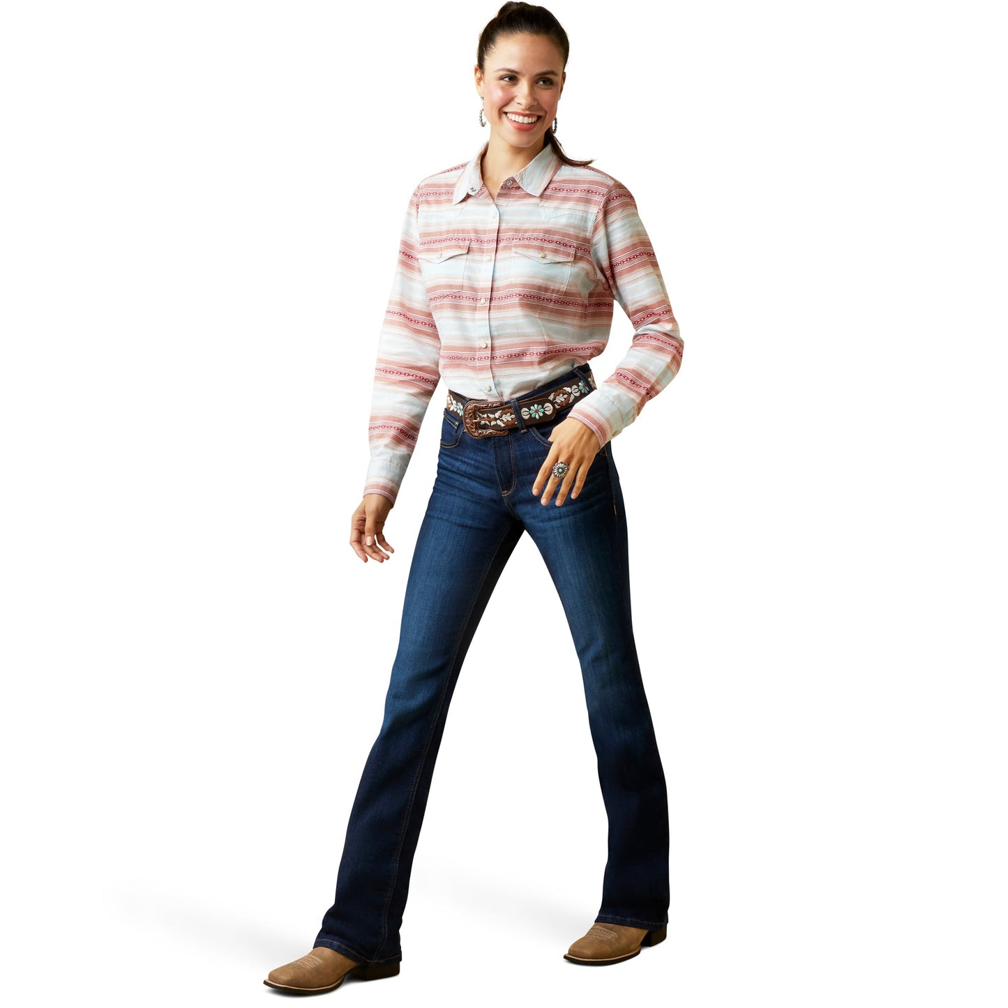 ARIAT WOMENS SAVANNAH SNAP SHIRT