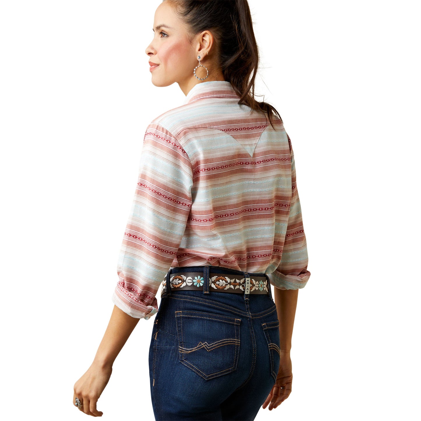 ARIAT WOMENS SAVANNAH SNAP SHIRT