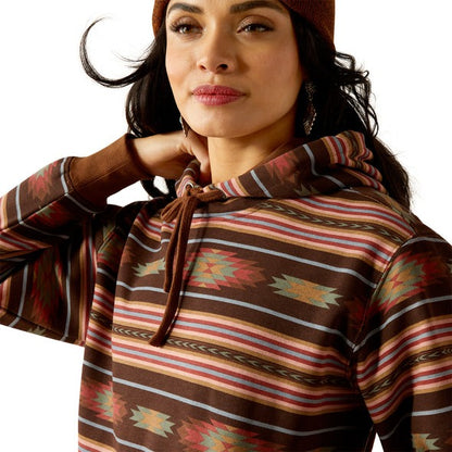 ARIAT WOMENS SKYLINE SERAPE HOODY