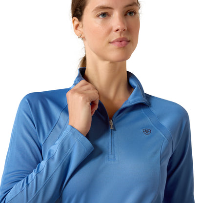 ARIAT WOMENS SUNSTOPPER 3.0 1/4 TOP