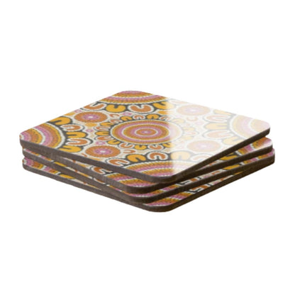 ART BY DEBBIE PRINTED COASTERS-Ranges Country
