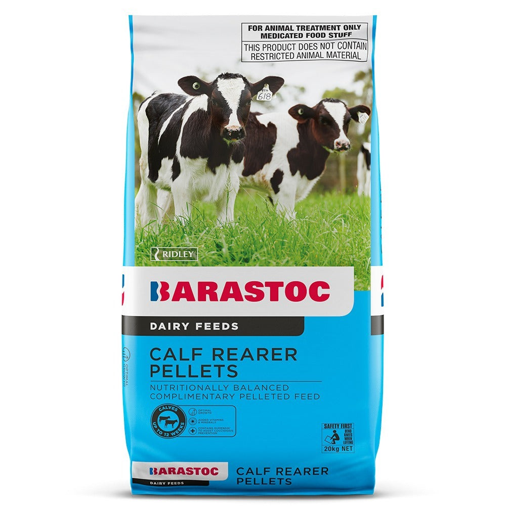 BARASTOC CALF REARER PELLETS 20KG-Ranges Country
