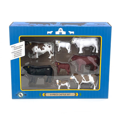 BIG COUNTRY TOYS CATTLE SET 8pc