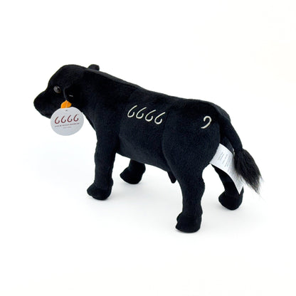 BIG COUNTRY TOYS FOUR SIXES BLACK ANGUS PLUSH 14in