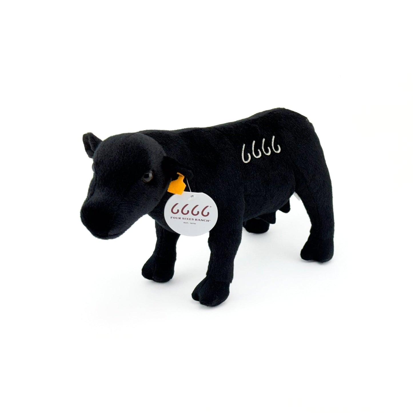 BIG COUNTRY TOYS FOUR SIXES BLACK ANGUS PLUSH 14in-Ranges Country