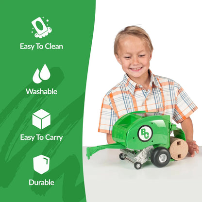 BIG COUNTRY TOYS GREEN HAY BALER