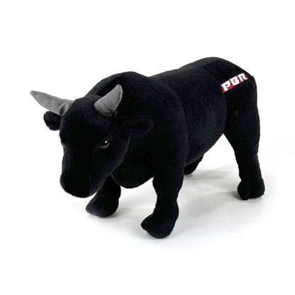 BIG COUNTRY TOYS PBR BLACK PLUSH BULL 14in-Ranges Country